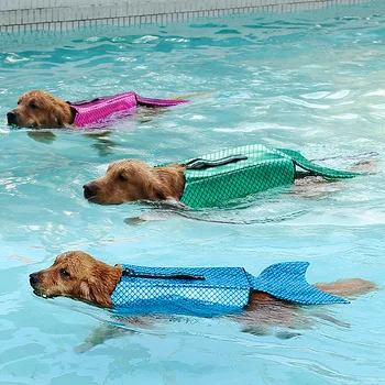 Dog Swim Jacket Vest Summer Swimming Preserver Fish Skin Design Dog Costumes Clothes for Medium Large Dog Golden Retriever
Dog Swim Jacket Vest Summer Swimming Preserver Fish Skin Design Dog Costumes Clothes for Medium Large Dog Golden Retriever
