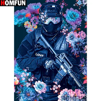 HOMFUN Full Square/Round Drill 5D DIY Diamond Painting "Flower police" Embroidery Cross Stitch 5D Home Decor Gift A14130
HOMFUN Full Square/Round Drill 5D DIY Diamond Painting "Flower police" Embroidery Cross Stitch 5D Home Decor Gift A14130