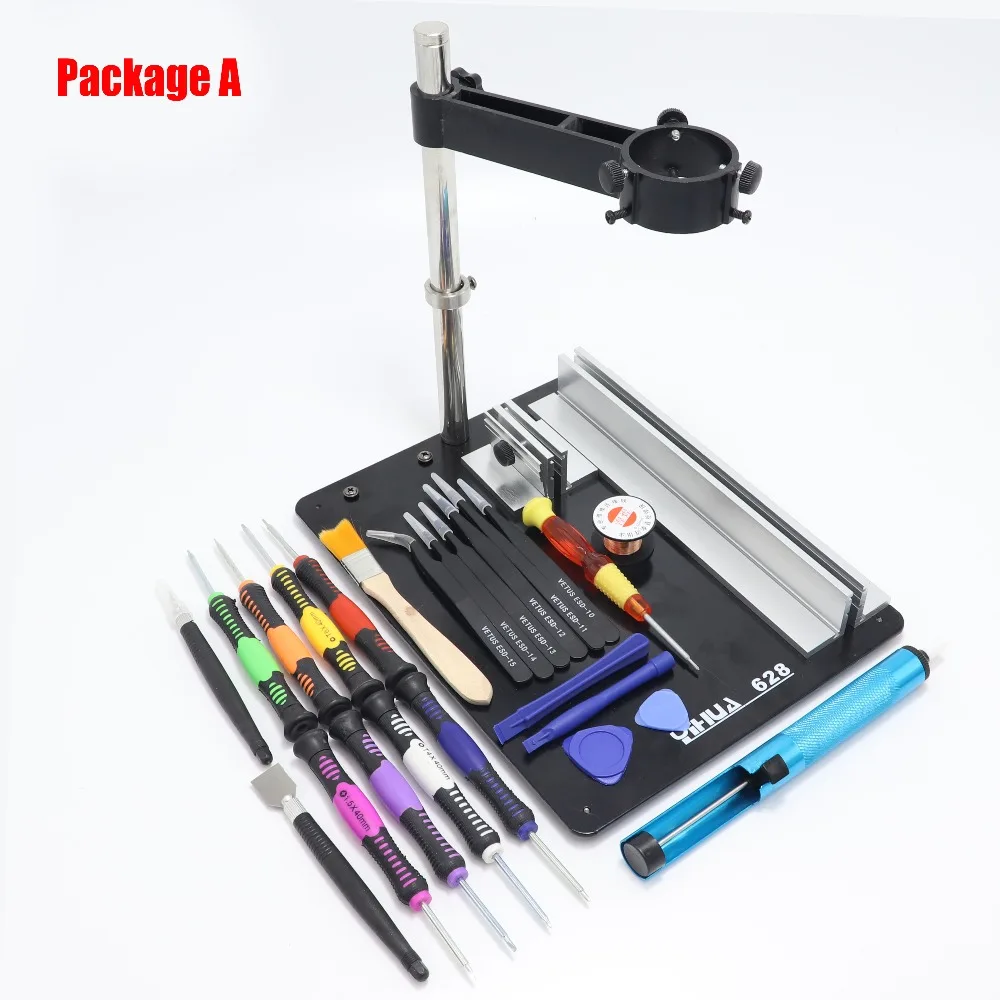 YIHUA 628 soldering station hot air gun adjustable bracket welding repair fixture air gun welding repair platform tool
YIHUA 628 soldering station hot air gun adjustable bracket welding repair fixture air gun welding repair platform tool