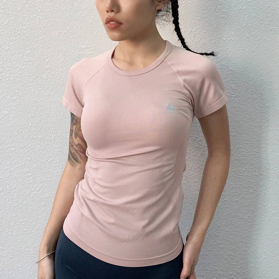 BINAND Yoga Top Sport Shirt Women Workout Top For Women Sports Fitness Gym T-shirt Women Dry Fit Running Short Sleeve Sportswear
BINAND Yoga Top Sport Shirt Women Workout Top For Women Sports Fitness Gym T-shirt Women Dry Fit Running Short Sleeve Sportswear