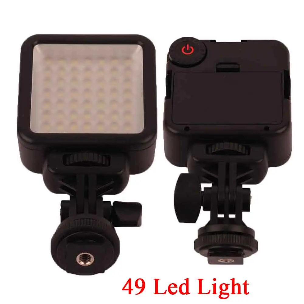 49 Led Video Light Photo Lighting With Hot Shoe for Dslr Camera Camcorder Photography Studio Video Fotografia Accessories
49 Led Video Light Photo Lighting With Hot Shoe for Dslr Camera Camcorder Photography Studio Video Fotografia Accessories