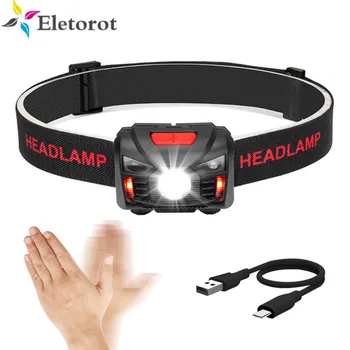 Mini IR Sensor Headlight Waterproof 5 Modes Induction USB Headlamp Outdoor Camping LED Head Torch Built-in Rechargeable Battery
Mini IR Sensor Headlight Waterproof 5 Modes Induction USB Headlamp Outdoor Camping LED Head Torch Built-in Rechargeable Battery