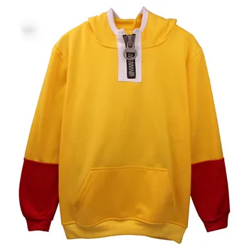 New Fashion Anime ONE PUNCH MAN Saitama Hoody Autumn Winter Unisex Cute Cotton Casual Hoodies Cosplay Clothes Yellow+Red
New Fashion Anime ONE PUNCH MAN Saitama Hoody Autumn Winter Unisex Cute Cotton Casual Hoodies Cosplay Clothes Yellow+Red