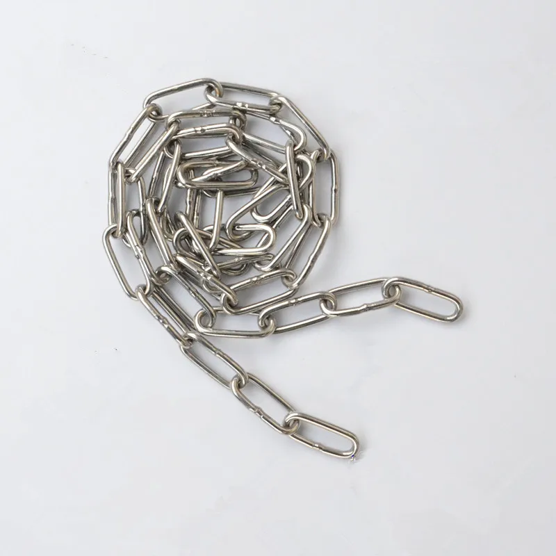 Small Stainless Steel 304 Metal M2 Welded Short Link Chain for Lifting,2mm Wire Diameter x (1- 5)m Length
Small Stainless Steel 304 Metal M2 Welded Short Link Chain for Lifting,2mm Wire Diameter x (1- 5)m Length