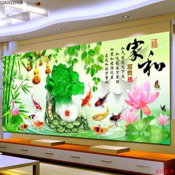 DIY Diamond Embroidery,Round Diamond jade cabbage bamboo nine fish Full rhinestone Diamond painting cross stitch,needlework
DIY Diamond Embroidery,Round Diamond jade cabbage bamboo nine fish Full rhinestone Diamond painting cross stitch,needlework