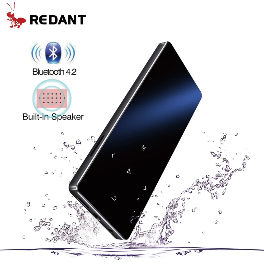 REDANT Bluetooth MP3 Player with fm radio Speaker 1.8 Screen touch keys hifi mini sport MP 3 music player portable metal walkman
REDANT Bluetooth MP3 Player with fm radio Speaker 1.8 Screen touch keys hifi mini sport MP 3 music player portable metal walkman