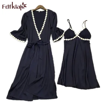 Spring Summer Pink Silk Robe Sexy Lingerie Lounge Set Dressing-Gown Bathrobe And Nightwear Female Sleeping Set New Fdfklak
Spring Summer Pink Silk Robe Sexy Lingerie Lounge Set Dressing-Gown Bathrobe And Nightwear Female Sleeping Set New Fdfklak