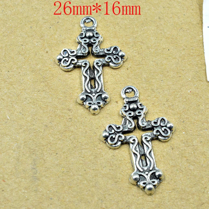 FLTMRH 10PCS 26*16mm Tibetan Silver Plated Peace Flower Cross Charms Pendants Jewelry Making DIY Charm Crafts Handmade
FLTMRH 10PCS 26*16mm Tibetan Silver Plated Peace Flower Cross Charms Pendants Jewelry Making DIY Charm Crafts Handmade