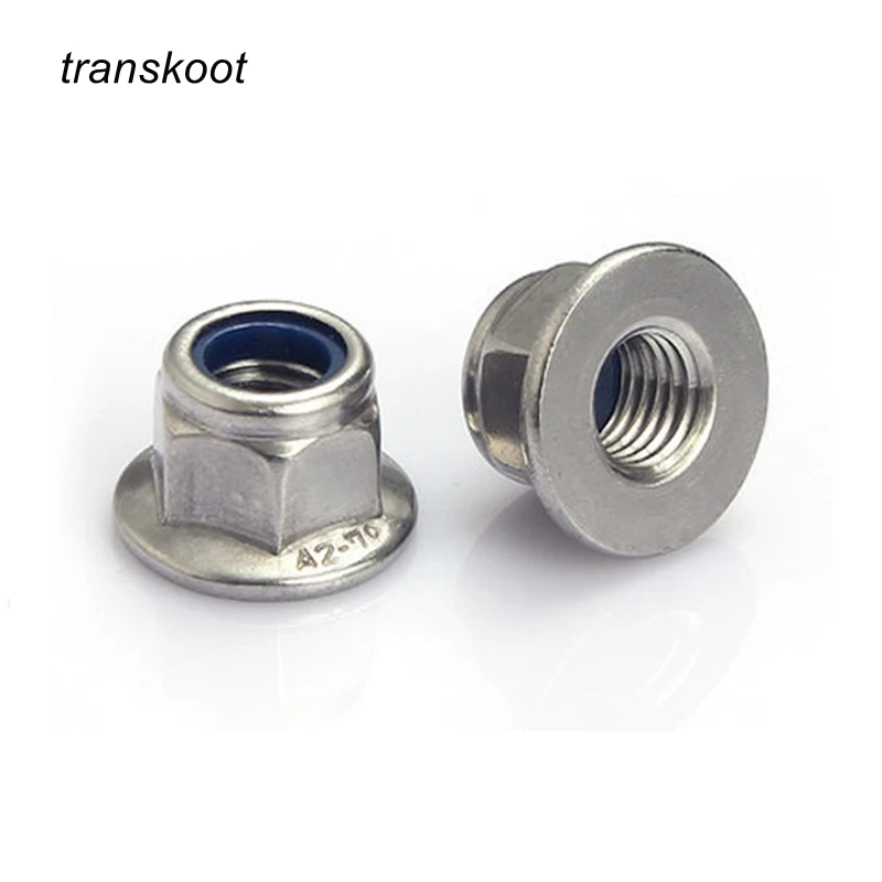 10Pcs DIN6926 GB6183 M3 M4 M5 M6 M8 Stainless Steel Hexagonal Nut With A Non-slip Flange Mat Nylon Locking Nut
10Pcs DIN6926 GB6183 M3 M4 M5 M6 M8 Stainless Steel Hexagonal Nut With A Non-slip Flange Mat Nylon Locking Nut