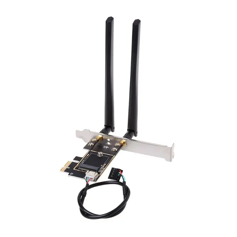 M.2 NGFF to PCI-E Converter Desktop Wireless WiFi Bluetooth Network Card Adapter Board
M.2 NGFF to PCI-E Converter Desktop Wireless WiFi Bluetooth Network Card Adapter Board