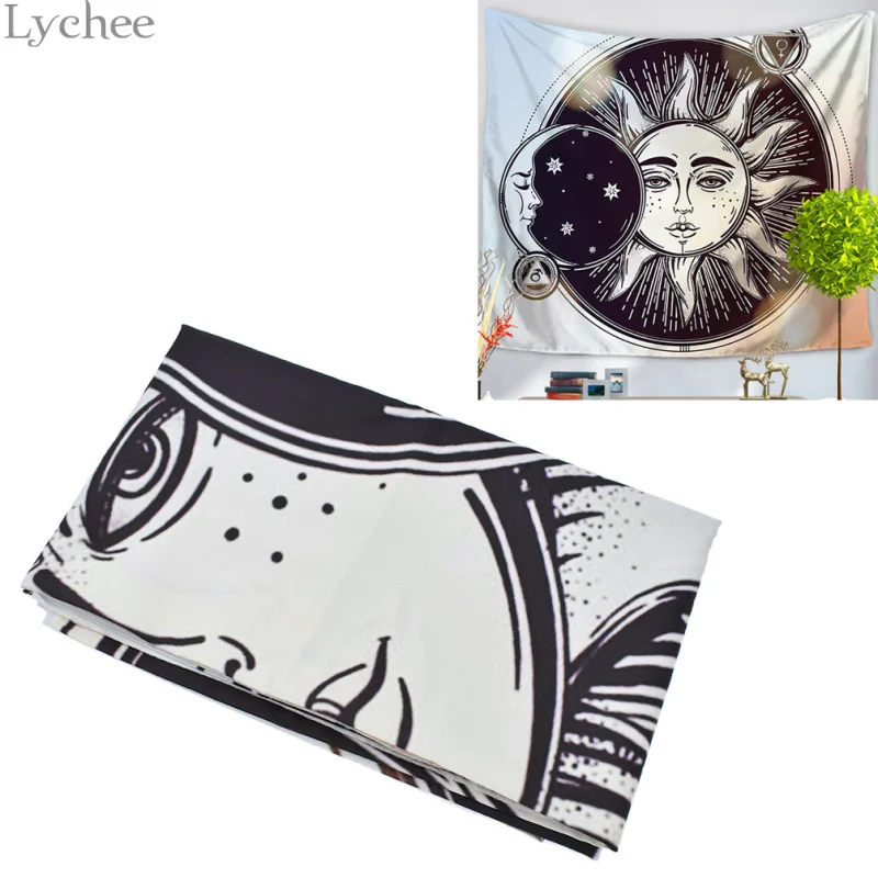 Lychee 1pc Sun Moon Star Rectangle Tapestry for Wall Hanging Tapestry Polyester Tapestry Living Room Decoration
Lychee 1pc Sun Moon Star Rectangle Tapestry for Wall Hanging Tapestry Polyester Tapestry Living Room Decoration