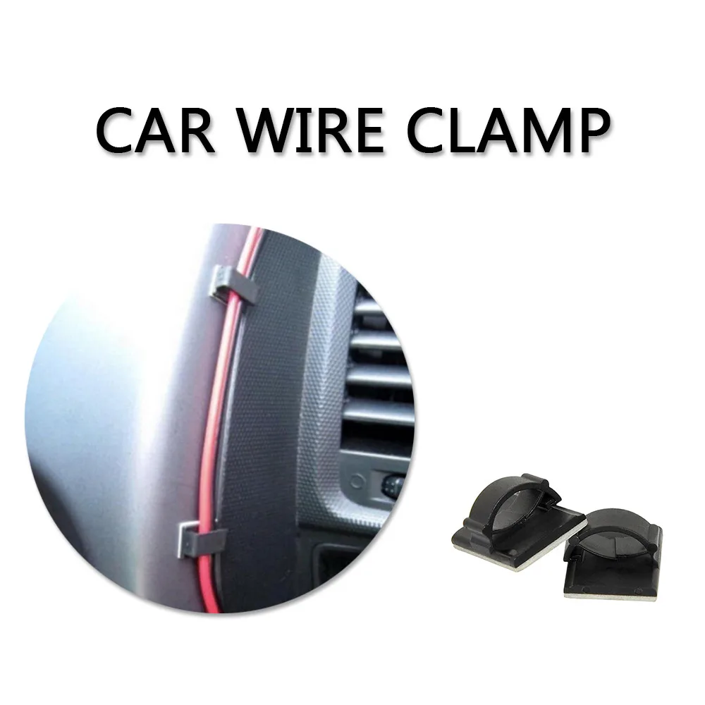 10pcs/lot Black Adhesive Car Cable Clips Cable Winder Drop Wire Tie Fixer Holder Self-adhesive TV Cables Christmas Lights Cable
10pcs/lot Black Adhesive Car Cable Clips Cable Winder Drop Wire Tie Fixer Holder Self-adhesive TV Cables Christmas Lights Cable