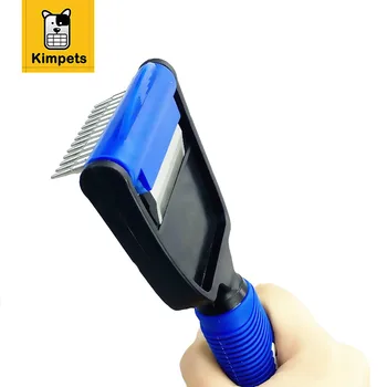 

DELE Dog Grooming Brush Comb High Quality Pet Cleaning Tool Multifunction Practical Stainless Steel Needle Comb for Pet