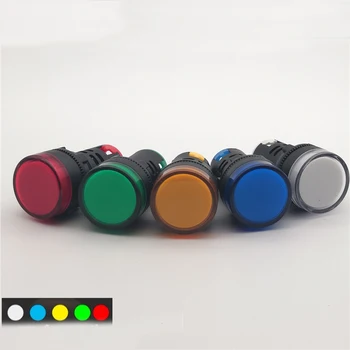 AD16-22DS LED Power Signal Indicator Light Lamp 110V 220V Mounting Hole 22mm 10pcs
AD16-22DS LED Power Signal Indicator Light Lamp 110V 220V Mounting Hole 22mm 10pcs