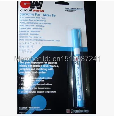 The United States imported from ITW CW2200MTP conductive pen/conductive silver pen/conduction sum of miniature written
The United States imported from ITW CW2200MTP conductive pen/conductive silver pen/conduction sum of miniature written