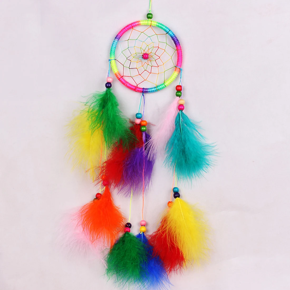 Newest Handmade Dream Catcher Net With Feathers Hanging Decoration Decro Craft Gift Wind Chimes White
Newest Handmade Dream Catcher Net With Feathers Hanging Decoration Decro Craft Gift Wind Chimes White