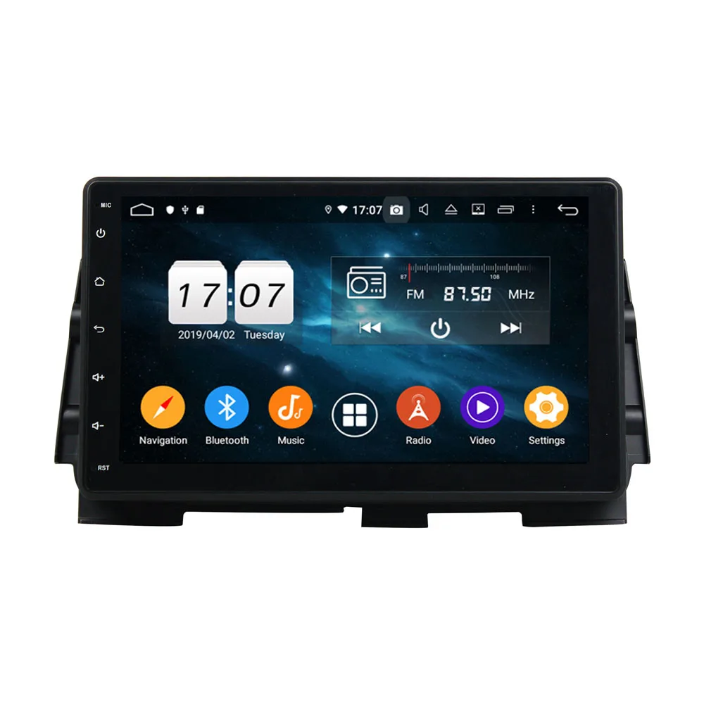 ROM 64G Android 9.0 For NISSAN Kicks 2016 2017 2018 Octa Core PX5 Car GPS Navigation Auto radio dvd player
ROM 64G Android 9.0 For NISSAN Kicks 2016 2017 2018 Octa Core PX5 Car GPS Navigation Auto radio dvd player