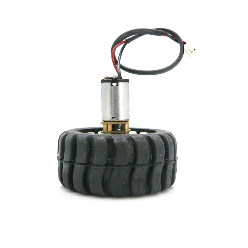 N20 Micro Gear Motor & Rubber Wheels for DIY Robot Smart Car Model 3V 6V Metal DC Change Speed Gearbox Motor Wheel Set
N20 Micro Gear Motor & Rubber Wheels for DIY Robot Smart Car Model 3V 6V Metal DC Change Speed Gearbox Motor Wheel Set