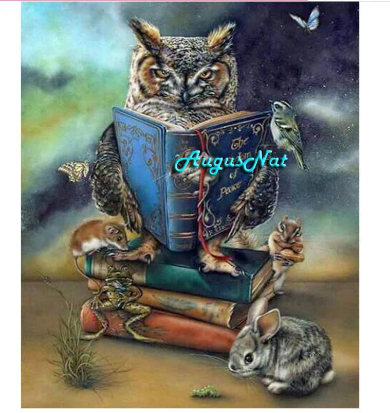owl diamond painting full square book needlework kits wall art animals diamond dots decor diy 5d diamond embroidery craft gift
owl diamond painting full square book needlework kits wall art animals diamond dots decor diy 5d diamond embroidery craft gift