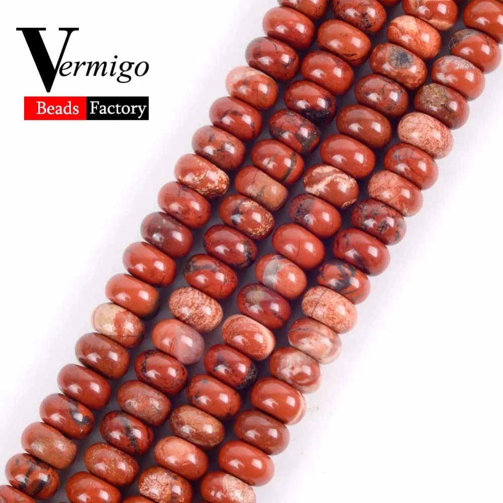 Free Shipping 5x8mm Red Jaspers Abacus Accessories Beads Natural Stone Round Loose Beads For Needlework Jewelry Making Diy 15"
Free Shipping 5x8mm Red Jaspers Abacus Accessories Beads Natural Stone Round Loose Beads For Needlework Jewelry Making Diy 15"