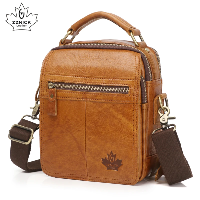 Genuine Leather Men's Bags male Crossbody Bags strap Small Casual Men Leather messenger bag shoulder Flap Pocket bag ZZNICK
Genuine Leather Men's Bags male Crossbody Bags strap Small Casual Men Leather messenger bag shoulder Flap Pocket bag ZZNICK