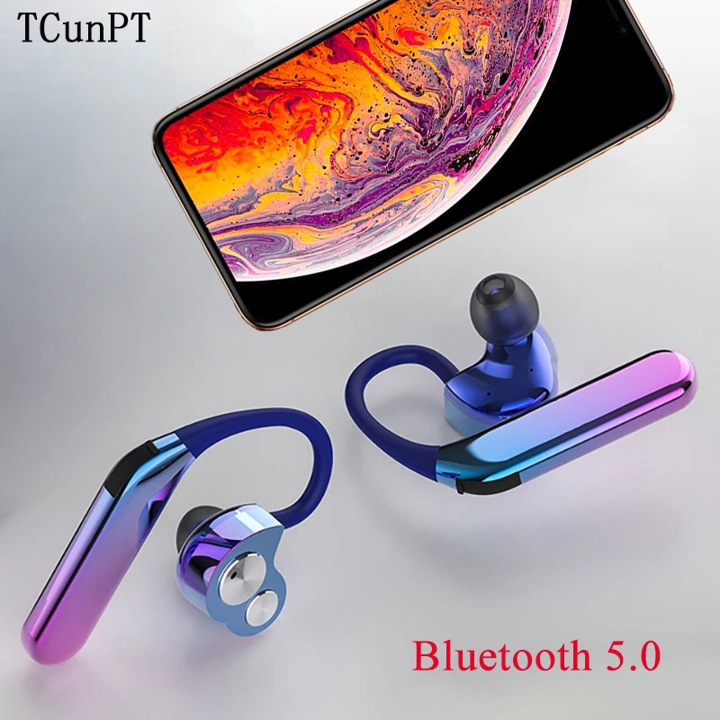 TCunPT новая X6 Bluetooth гарнитура наушники вкладыши TWS стерео заячьи уши с Тип 5 0