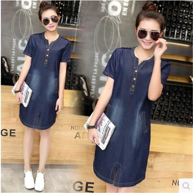Fashionable young women cowboy dress A word in the summer of 2017 the new slim dress pure color clothes OK89
Fashionable young women cowboy dress A word in the summer of 2017 the new slim dress pure color clothes OK89