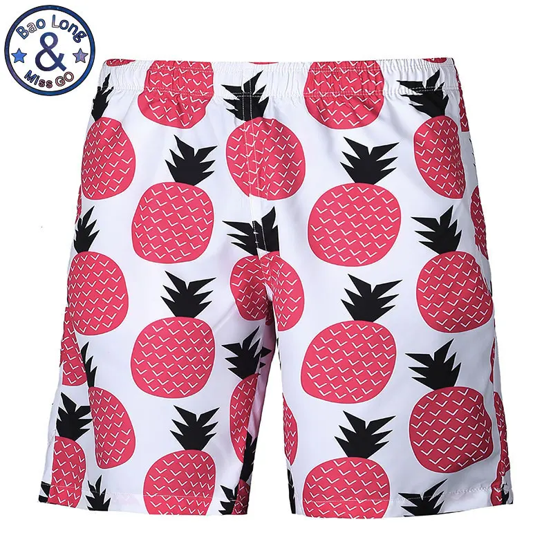 Mr.BaoLong New Fashion 2017 Men/Women 3D Digital Print Fruit Pineapple Beach Shorts Men's Cute Swimsuits Short Pants #K112
Mr.BaoLong New Fashion 2017 Men/Women 3D Digital Print Fruit Pineapple Beach Shorts Men's Cute Swimsuits Short Pants #K112