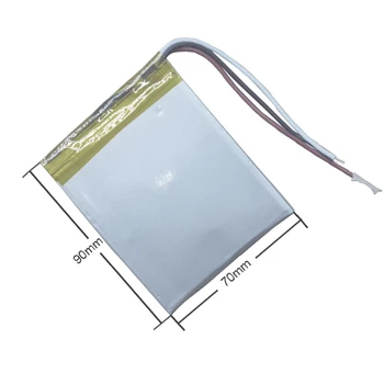 3 line 357090 polymer lithium battery 7,8,9 inch tablet PC lithiumion 'With High Quality 357090 3.7V 5500MAH tablet battery
3 line 357090 polymer lithium battery 7,8,9 inch tablet PC lithiumion 'With High Quality 357090 3.7V 5500MAH tablet battery