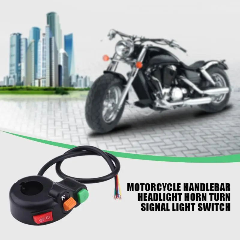 7/8inch 22mm Motorcycle Headlight Horn Turn Signal Light Switch Handlebar On/Off Button
7/8inch 22mm Motorcycle Headlight Horn Turn Signal Light Switch Handlebar On/Off Button