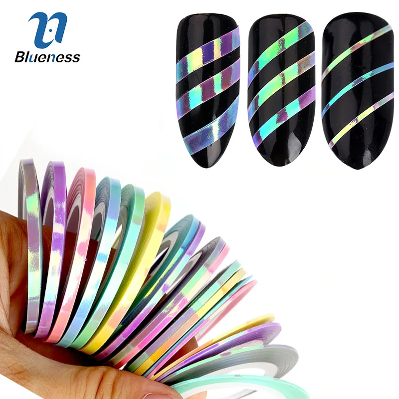 Blueness 3Pcs/6Pcs Nail Striping Tape Line Stickers Mermaid Candy Color Design Adhesive Nail Roll Decals For Manicure DIY Tools
Blueness 3Pcs/6Pcs Nail Striping Tape Line Stickers Mermaid Candy Color Design Adhesive Nail Roll Decals For Manicure DIY Tools