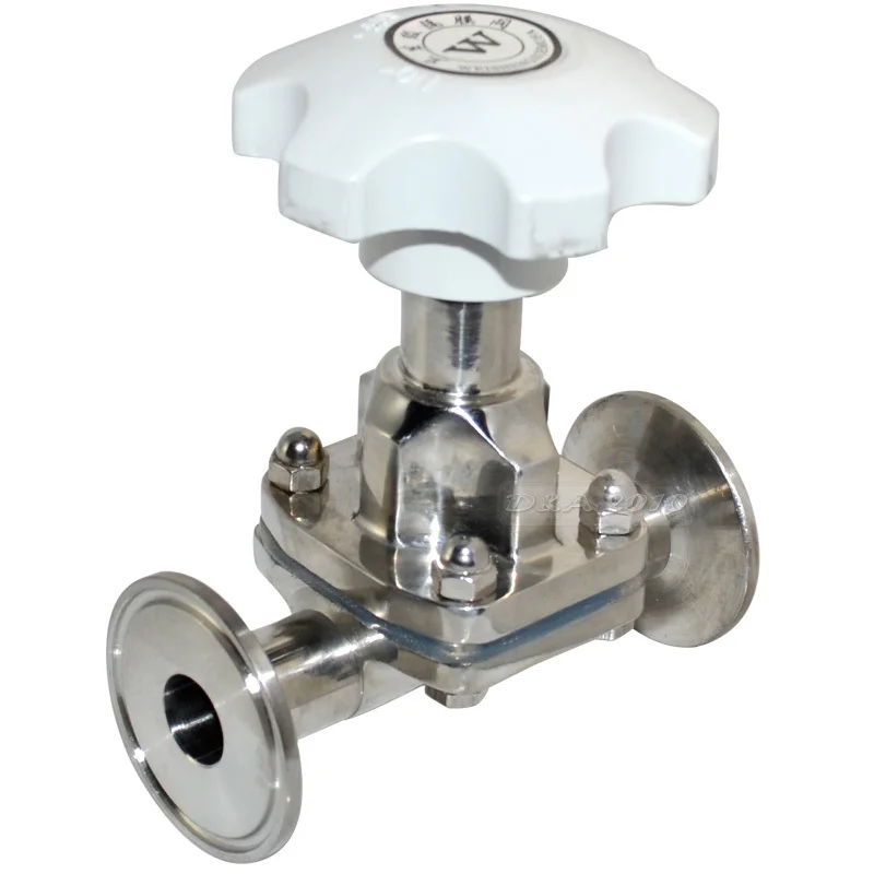 38MM 1-1/2" Sanitary Fitting Diaphragm Valve Clamp Type Stainless Steel SS SUS 316
38MM 1-1/2" Sanitary Fitting Diaphragm Valve Clamp Type Stainless Steel SS SUS 316