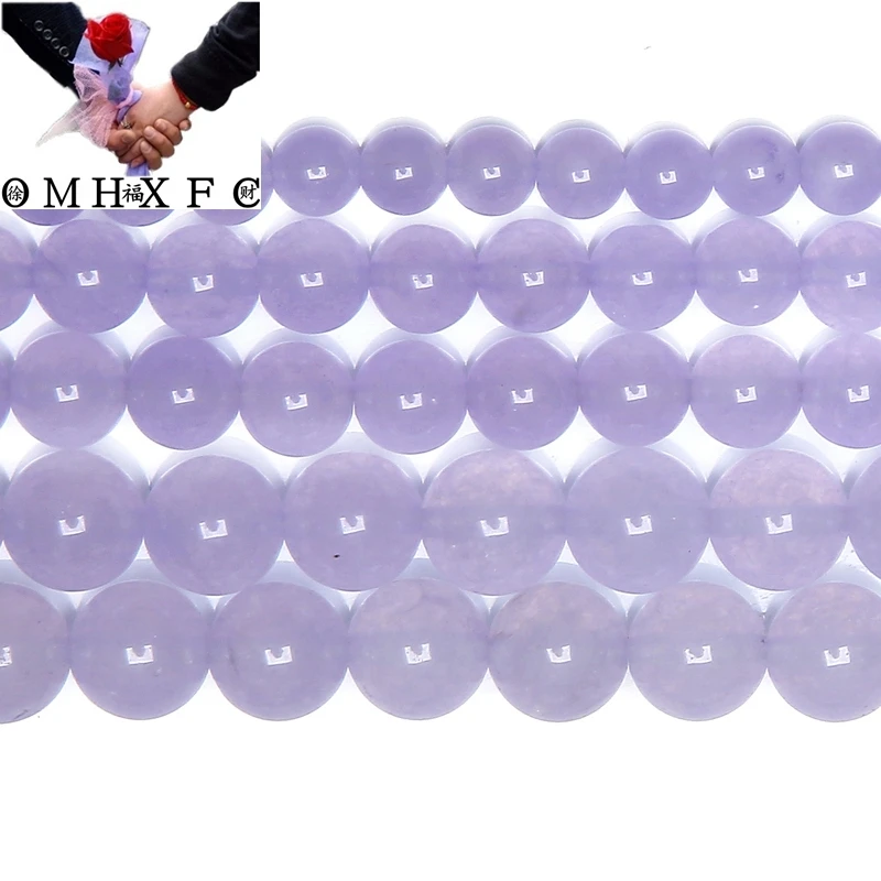 OMH Wholesale 6 8 10 MM Free Shipping Natural Stone Violet Chalcedony Jades Loose Beads Choose Size Jewelry Manufacture ZZ49
OMH Wholesale 6 8 10 MM Free Shipping Natural Stone Violet Chalcedony Jades Loose Beads Choose Size Jewelry Manufacture ZZ49