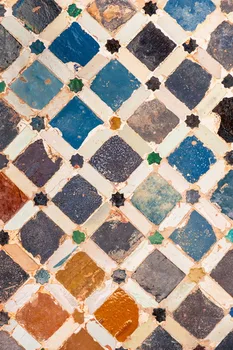 Vintage colorized square tiles printed photography backdrops Art fabric background for photo D-1912
Vintage colorized square tiles printed photography backdrops Art fabric background for photo D-1912