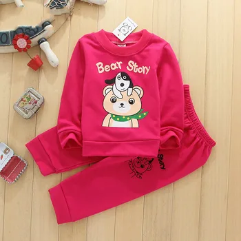 Cotton unisex clothing sweater two-piece set 2016 autumn winter Children suits casual toddler cute puppy bear pattern kids
Cotton unisex clothing sweater two-piece set 2016 autumn winter Children suits casual toddler cute puppy bear pattern kids