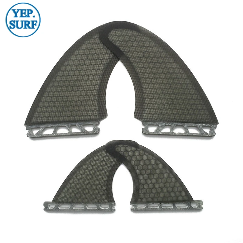 Surf TWIN FIN Single Tabs Fins Black surfboard fins quad FIN+GX Set Sell quillas | Спорт и развлечения