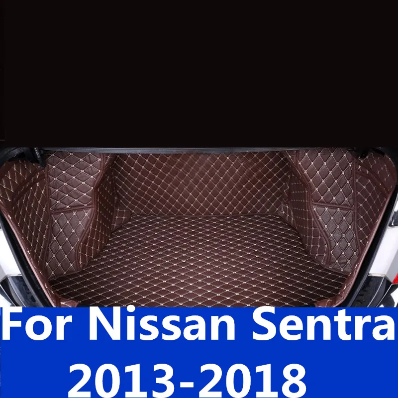

For Nissan Sentra 2013-2018 reserve box mat Fully surrounded Tail box mat After warehouse mat Interior decoration Accessories