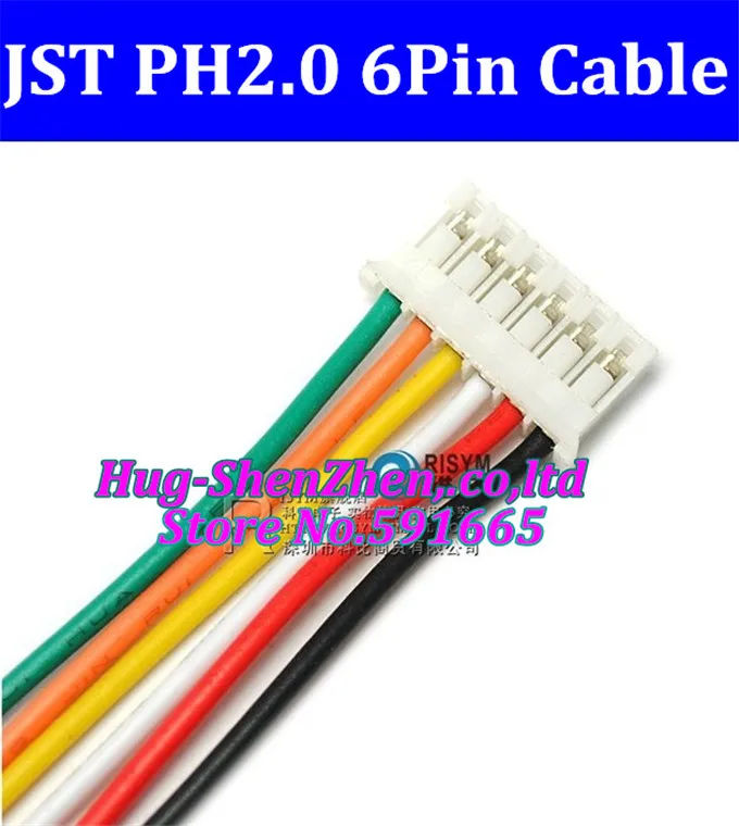 Высококачественный соединитель JST 2,0 мм PH2.0 PH 2,0 6pin PH-6p, 50 шт./лот, с кабелем 100 мм, 24AWG
Высококачественный соединитель JST 2,0 мм PH2.0 PH 2,0 6pin PH-6p, 50 шт./лот, с кабелем 100 мм, 24AWG