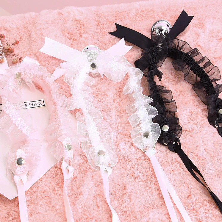 Kawaii Women Gothic Simple Sexy Lace Collar Pendant Bow Knot Bell Choker Necklace Neck Dress Girls Party Gift Jewelry for lady
Kawaii Women Gothic Simple Sexy Lace Collar Pendant Bow Knot Bell Choker Necklace Neck Dress Girls Party Gift Jewelry for lady
