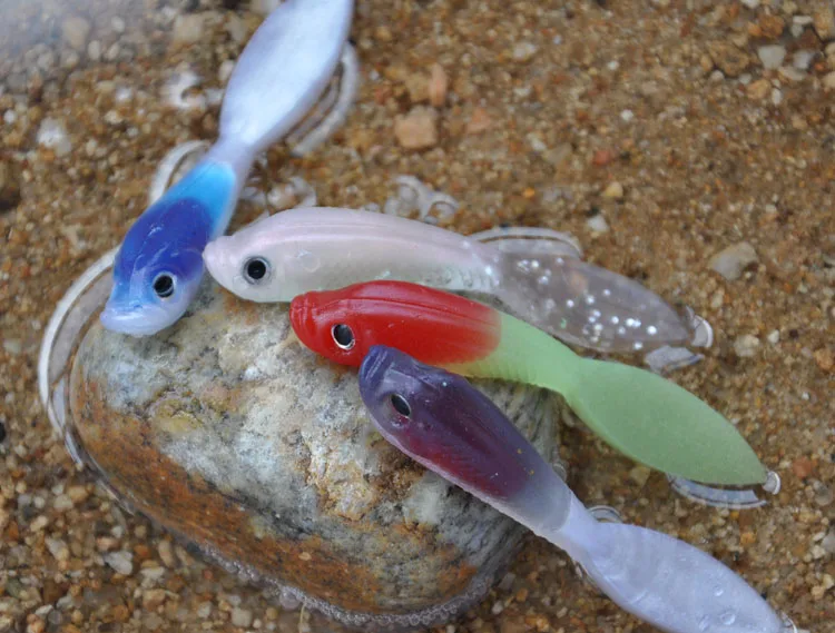 10Pcs Fishing Jigging Plastic 6cm 2g Stereoscopic Soft Lures Worm Fishing Rubber Baits Rock Fish Tackles
10Pcs Fishing Jigging Plastic 6cm 2g Stereoscopic Soft Lures Worm Fishing Rubber Baits Rock Fish Tackles