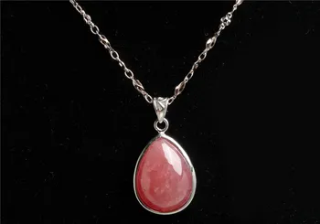Women Lady Fashion Jewelry Necklaces Pendant Red Water Drop Bead Healing Crystal Natural Rhodochrosite Pendant 23x16x8mm
Women Lady Fashion Jewelry Necklaces Pendant Red Water Drop Bead Healing Crystal Natural Rhodochrosite Pendant 23x16x8mm