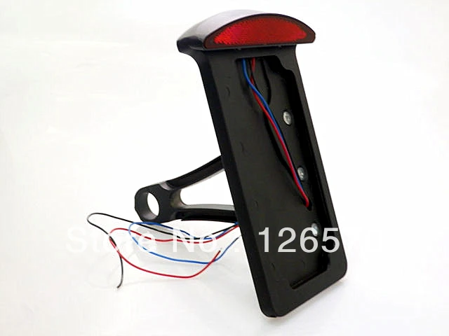 BLACK LED SIDE MOUNT Vertical License Plate Tail Light For Harley Sportster Dyna Softail 883 Fat Boy Motorcycle
BLACK LED SIDE MOUNT Vertical License Plate Tail Light For Harley Sportster Dyna Softail 883 Fat Boy Motorcycle