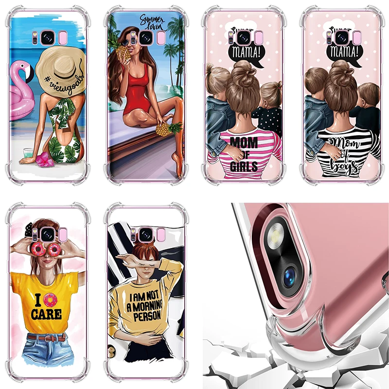 Cases For Samsung Galaxy A7 A6 A8 Plus A5 A9 2018 2017 Black Brown Hair Baby Mom Girl TPU Gasbag For Samsung S9 S8 S10 Plus Case
Cases For Samsung Galaxy A7 A6 A8 Plus A5 A9 2018 2017 Black Brown Hair Baby Mom Girl TPU Gasbag For Samsung S9 S8 S10 Plus Case