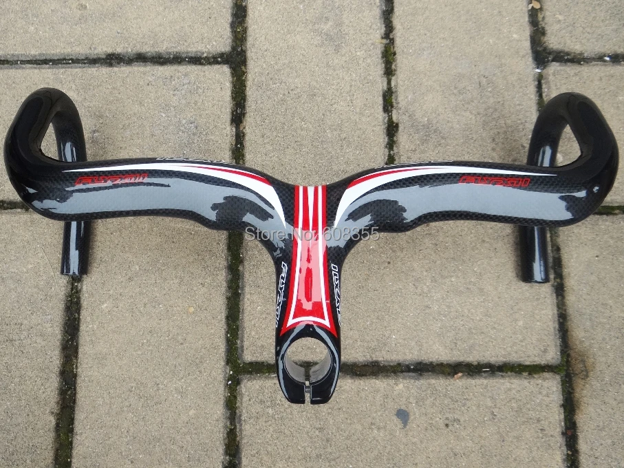 FLX-HB-010P : Flyxii Carbon Cycling Road bike Handlebar 420mm stem 90mm 100mm 1 1/8"
FLX-HB-010P : Flyxii Carbon Cycling Road bike Handlebar 420mm stem 90mm 100mm 1 1/8"