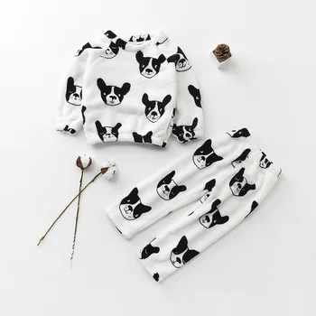 2018 Baby Boys Girls Pajamas Fashion Cute Dog Cartoon Pattern Children Clothing Keep Warm Cotton Kids Pajamas Boy Clothse Sets
2018 Baby Boys Girls Pajamas Fashion Cute Dog Cartoon Pattern Children Clothing Keep Warm Cotton Kids Pajamas Boy Clothse Sets