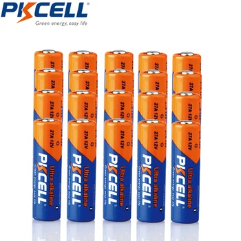 20PCS 12V 27A 12V MN27 27A A27 L828 Alkaline Battery For LED light, laser pens, car key FOB remote keychain remotes
20PCS 12V 27A 12V MN27 27A A27 L828 Alkaline Battery For LED light, laser pens, car key FOB remote keychain remotes