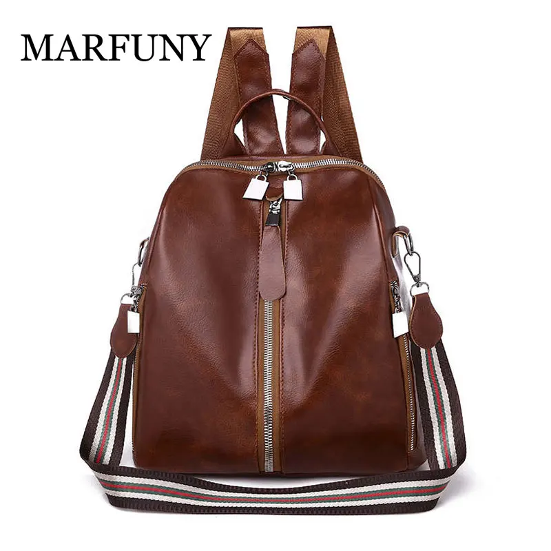 Waterproof Women Backpack High Quality Youth Leather Backpacks for Teenage Girls Female School Shoulder Bag Bagpack mochila
Waterproof Women Backpack High Quality Youth Leather Backpacks for Teenage Girls Female School Shoulder Bag Bagpack mochila