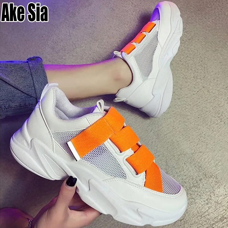 New Fashion Walking Women Mesh Air Ladies HOOK & LOOP Slip On Mujer Zapatos Thick Soles Casual Feminino Sapatos Tenis Shoes A684
New Fashion Walking Women Mesh Air Ladies HOOK & LOOP Slip On Mujer Zapatos Thick Soles Casual Feminino Sapatos Tenis Shoes A684