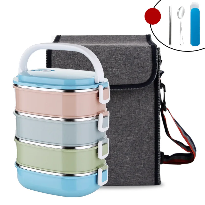 Japanese Food Container Square Plastic With Bag Dinnerware Set 304 Stainless Steel Thermal Bento Lunch Box Portable School Kids
Japanese Food Container Square Plastic With Bag Dinnerware Set 304 Stainless Steel Thermal Bento Lunch Box Portable School Kids