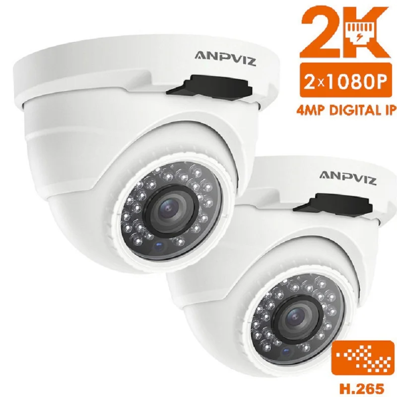 2PCS 4MP PoE Security Camera IP Camera ONVIF Indoor/Outdoor IP66 Waterproof Motion Detection Alarm Wonderful night vision
2PCS 4MP PoE Security Camera IP Camera ONVIF Indoor/Outdoor IP66 Waterproof Motion Detection Alarm Wonderful night vision